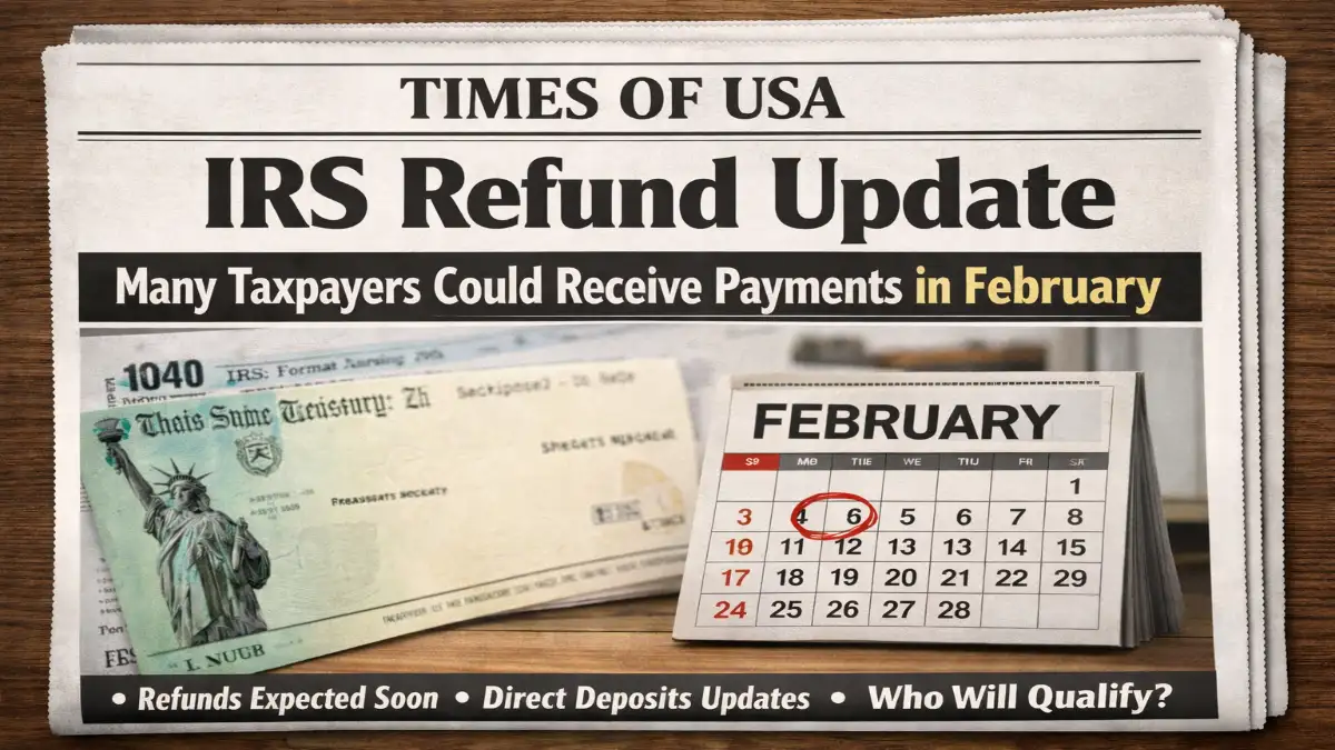 IRS refund update February, IRS refunds arriving February USA, tax refund payments February news, IRS refund timeline February, early filer IRS refund update, IRS direct deposit refunds February, tax season refund news USA, IRS refund status February update, when will IRS refunds arrive February, IRS tax refund latest update, February IRS payment schedule, fast IRS refunds 2026